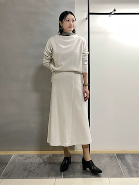 「grove（グローブ）のアイテム（帽子）」を使った、shihoさん（レディース・160cm）の春コーディネート