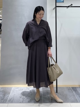 「UNTITLED（アンタイトル）のアイテム」を使った、shihoさん（レディース・160cm）の夏コーディネート