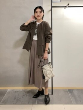 shihoさん(レディース・160cm)の冬コーディネート
