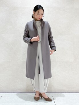 「フォロー、イイネ、お気に入り登録お願いします♡」｜「アイテム（ジャケット/アウター）」を使った、shihoさん（レディース・161cm）の冬コーディネート