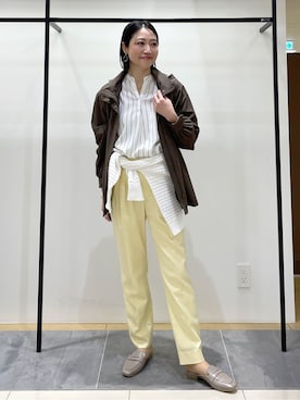 「INDIVI（インディヴィ）のアイテム」を使った、shihoさん（レディース・160cm）の春コーディネート