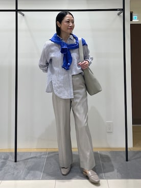 「INDIVI（インディヴィ）のアイテム」を使った、shihoさん（レディース・160cm）の春コーディネート