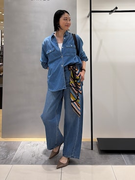 「INDIVI（インディヴィ）のアイテム」を使った、shihoさん（レディース・160cm）の秋コーディネート