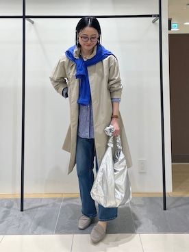 「COCUE（コキュ）のアイテム」を使った、shihoさん（レディース・160cm）の春コーディネート