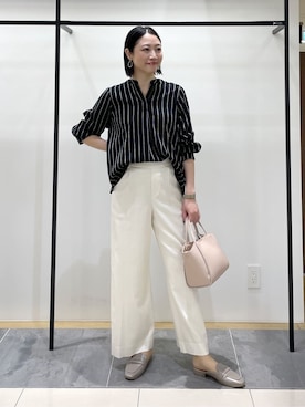 「INDIVI（インディヴィ）のアイテム」を使った、shihoさん（レディース・160cm）の春コーディネート