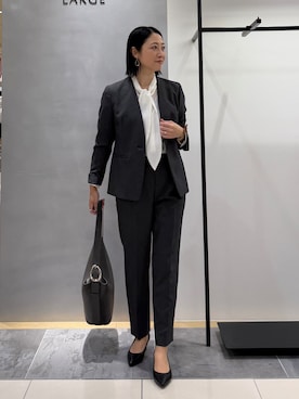 「INDIVI（インディヴィ）のアイテム」を使った、shihoさん（レディース・160cm）の秋コーディネート