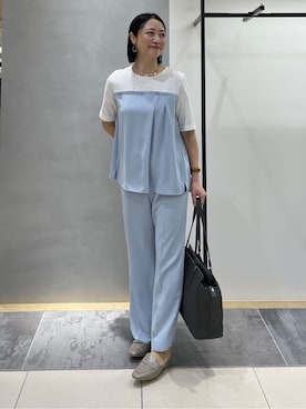 「HusHusH（ハッシュアッシュ）のアイテム」を使った、shihoさん（レディース・160cm）の春コーディネート