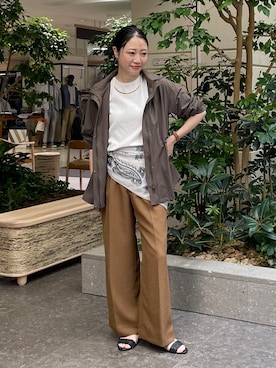 shihoさん（レディース・160cm）の春コーディネート