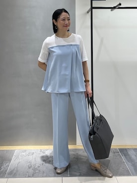 「HusHusH（ハッシュアッシュ）のアイテム」を使った、shihoさん（レディース・160cm）の春コーディネート