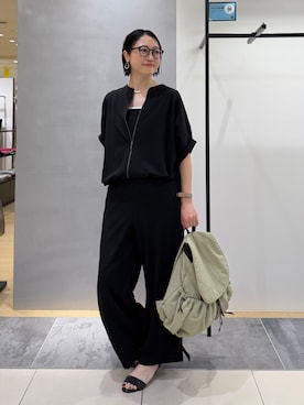 「アイテム（ブルゾン）」を使った、shihoさん（レディース・160cm）の夏コーディネート