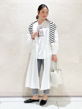 「フォロー、イイネ、お気に入り登録お願いします♡」｜「アイテム（その他）」を使った、shihoさん（レディース・161cm）の春コーディネート