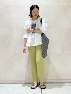 「フォロー、イイネ、お気に入り登録お願いします♡」｜「アイテム（その他）」を使った、shihoさん（レディース・161cm）の春コーディネート