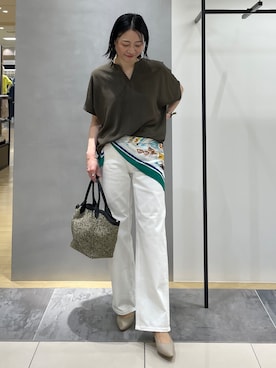shihoさん（レディース・160cm）の春コーディネート