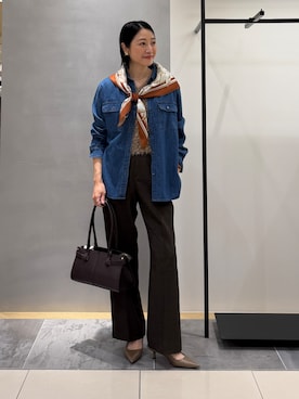 shihoさん(レディース・160cm)の秋コーディネート