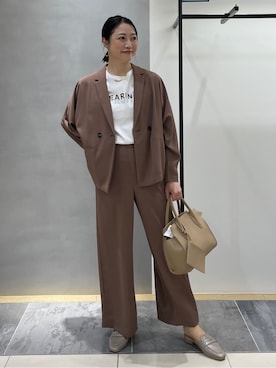 shihoさん（レディース・160cm）の春コーディネート