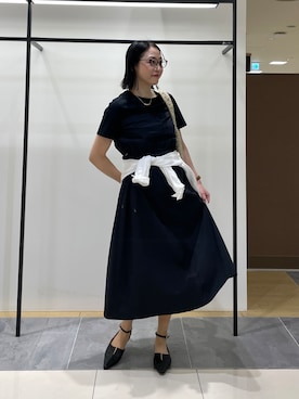 「INDIVI（インディヴィ）のアイテム」を使った、shihoさん（レディース・160cm）の春コーディネート