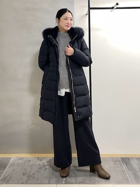 shihoさん(レディース・160cm)の冬コーディネート