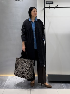 「INDIVI（インディヴィ）のアイテム」を使った、shihoさん（レディース・160cm）の秋コーディネート