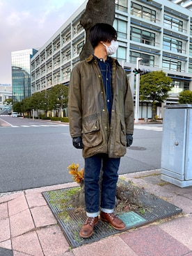「RED WING（レッドウィング）のRED WING IRON RANGER レッドウイング アイアンレンジャー（ブーツ）」を使った、philさん（メンズ・177cm）の春コーディネート