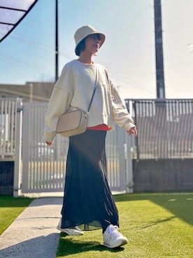 youさん（レディース・158cm）の春コーディネート