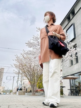 「Right-on（ライトオン）のアイテム」を使った、youさん（レディース・158cm）の春コーディネート