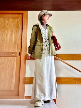 「PALLADIUM（パラディウム）のアイテム」を使った、youさん（レディース・158cm）の冬コーディネート