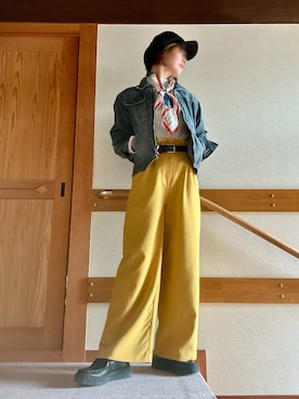 「manipuri（マニプリ）のアイテム」を使った、youさん（レディース・158cm）の冬コーディネート