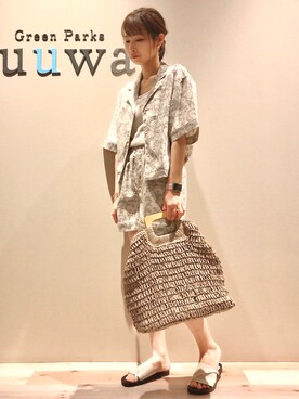 chiyokoさん（レディース・157cm）の夏コーディネート