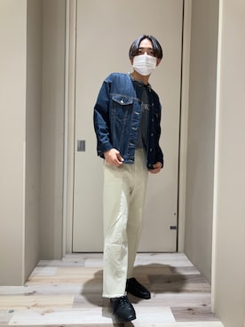 「Green　Parks（グリーンパークス）のアイテム（ジャケット/アウター）」を使った、Tooshiさん（メンズ・173cm）の冬コーディネート