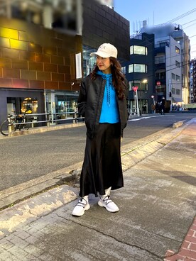 Fuji☺︎Kさん(レディース・154cm)の冬コーディネート