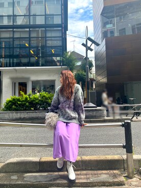 「原宿」｜「アイテム（ワンピース/ドレス）」を使った、Fuji☺︎Kさん（レディース・154cm）の秋コーディネート