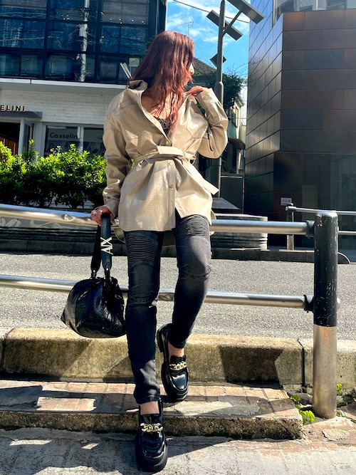 セール】【A|X アルマーニ エクスチェンジ】クロコ柄 フラップ