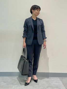 ニット セーターを使った スーツスタイル のレディース人気ファッションコーディネート Wear ニット セーターを使った スーツスタイル のレディース人気ファッションコーディネート Wear