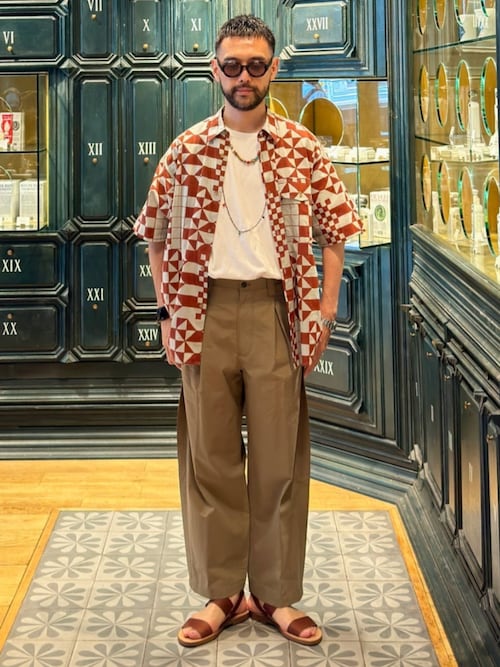 LA BOTTE GARDIANE レザー ストラップサンダル