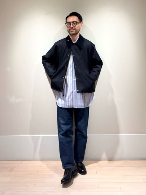 別注】Barbour TRASPORT ウールブルゾン DORMEIUL（ブルゾン