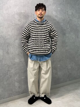 Mashio_TOMORROWLANDさん(メンズ・175cm)の冬コーディネート