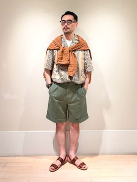 Mashio_TOMORROWLANDさん（メンズ・175cm）の夏コーディネート
