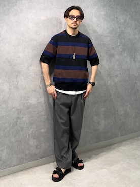 Mashio_TOMORROWLANDさん(メンズ・175cm)の春コーディネート