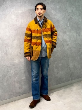 Mashio_TOMORROWLANDさん（メンズ・175cm）の秋コーディネート