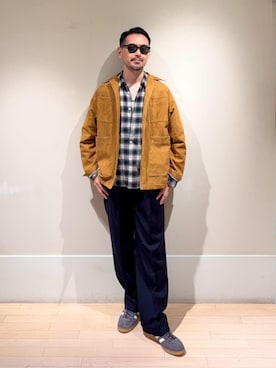 Mashio_TOMORROWLANDさん（メンズ・175cm）の秋コーディネート