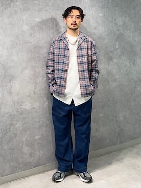 「NEW BALANCE 990」｜Mashio_TOMORROWLANDさん（メンズ・175cm）の春コーディネート