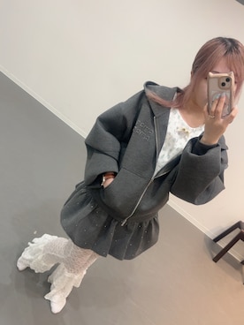 「SOLLON.（ソルロン）のアイテム」を使った、智絵 悠さん（レディース・154cm）の夏コーディネート