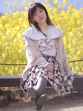 ともみ໒꒱歌う人さんのコーディネート