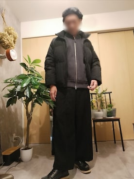 ｶｯﾄﾊﾞｯｸさん（メンズ・181cm）の冬コーディネート