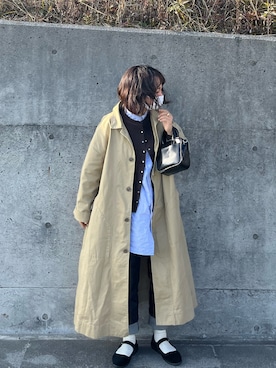 「SO（エスオー）のアイテム（ジャケット/アウター）」を使った、mizukiさん（レディース・150cm）の冬コーディネート