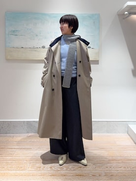 「TEMBEA（テンベア）のアイテム」を使った、TOMORROWLANDkanemaruさん（レディース・164cm）の冬コーディネート