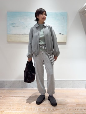 「アイテム（アクセサリー）」を使った、TOMORROWLANDkanemaruさん（レディース・164cm）の秋コーディネート