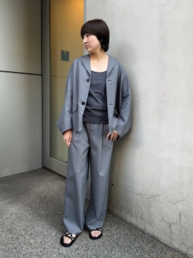 「GALERIE VIE（ギャルリー ヴィー）のアイテム」を使った、TOMORROWLANDkanemaruさん（レディース・164cm）の春コーディネート