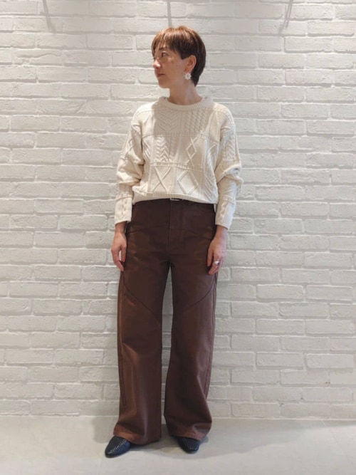 GALERIE VIE（ギャルリー ヴィー） ニット セーター ガンジーニット