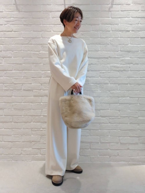 【GALERIE VIE】ミルドスムース　ワイドスリーブプルオーバー ミルドスムース ワイドスリーブプルオーバー | GALERIE VIE
